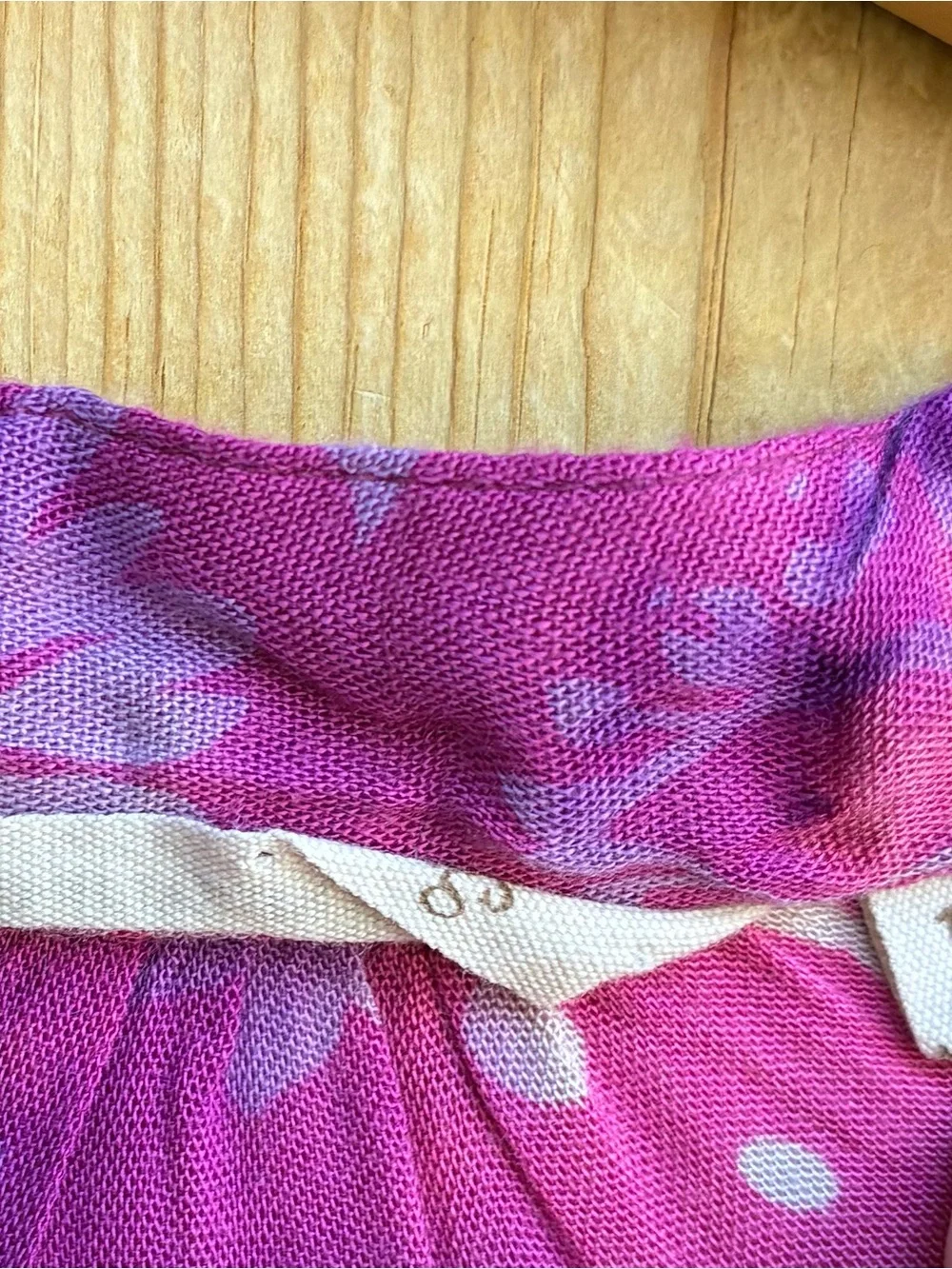 Soft Surroundings Purple Batik Button Up Top Sz 1X